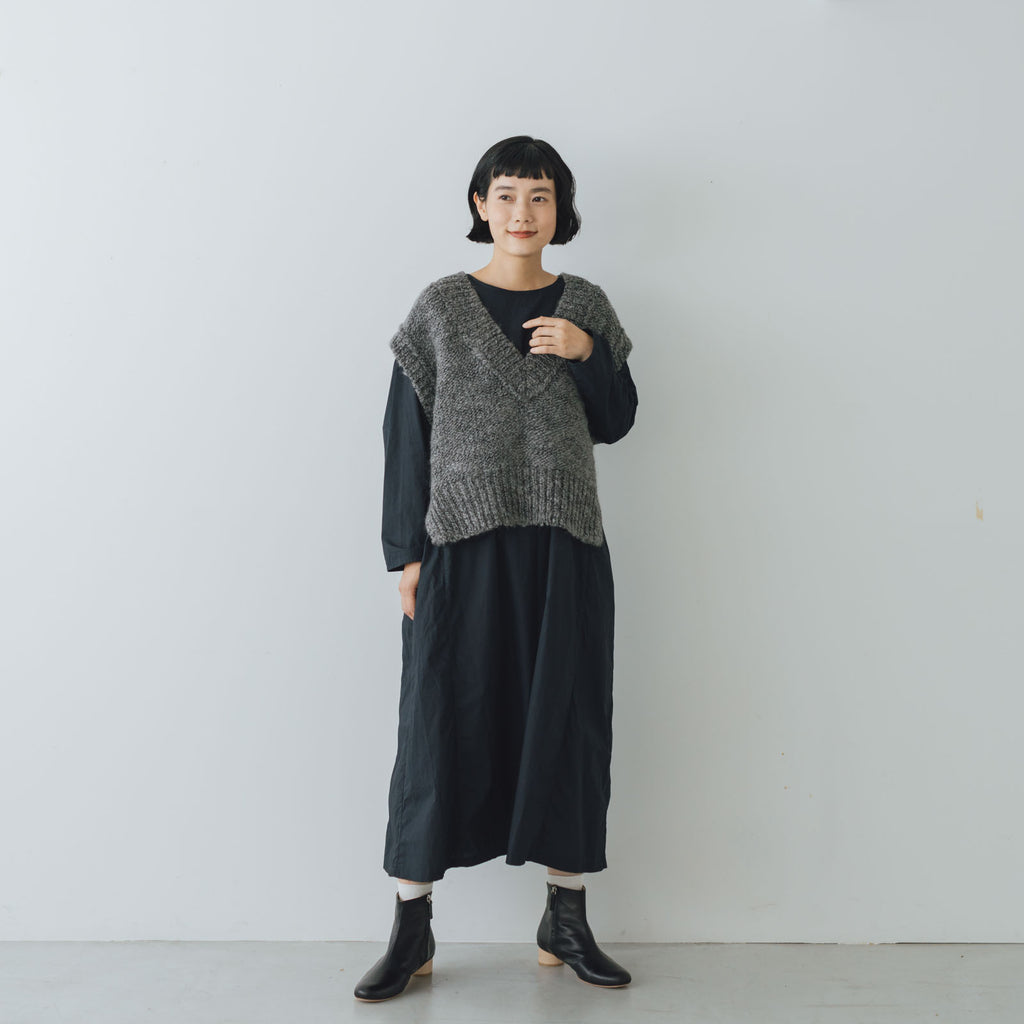 comm. arch. ハンドフレームド チャンキーベスト