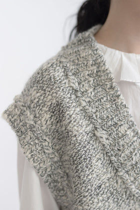 comm. arch. ハンドフレームド チャンキーベスト