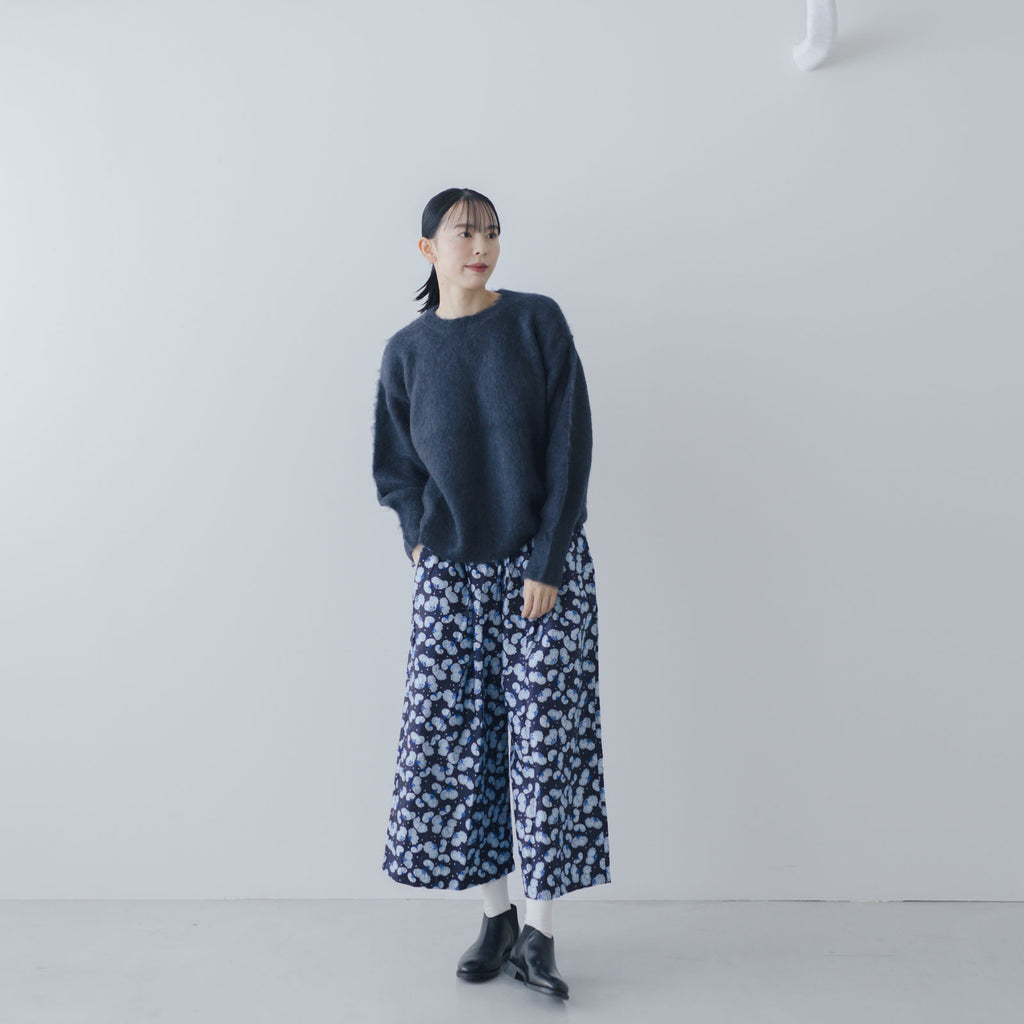 comm. arch. ハンドフレームド モヘア プルオーバー