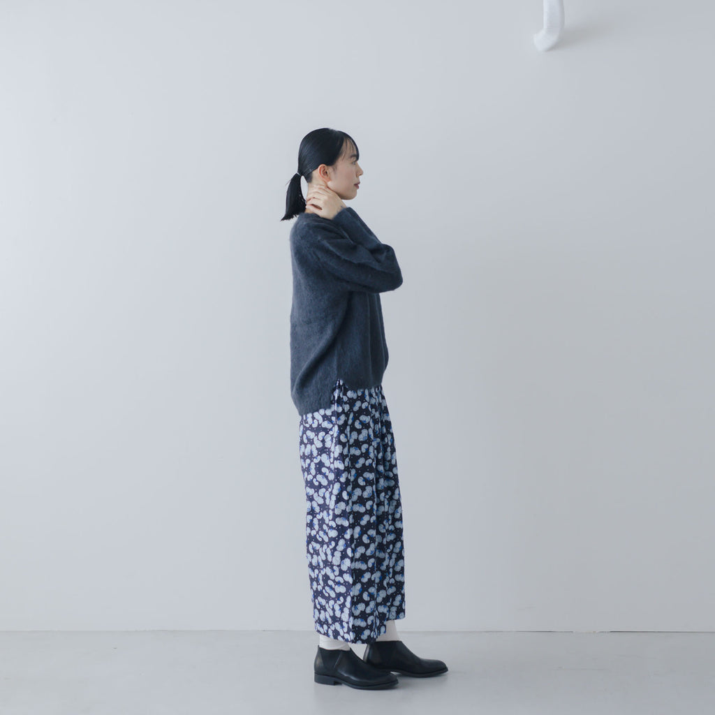 comm. arch. ハンドフレームド モヘア プルオーバー