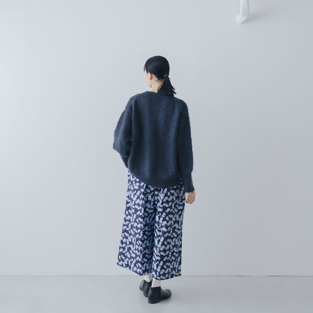 comm. arch. ハンドフレームド モヘア プルオーバー