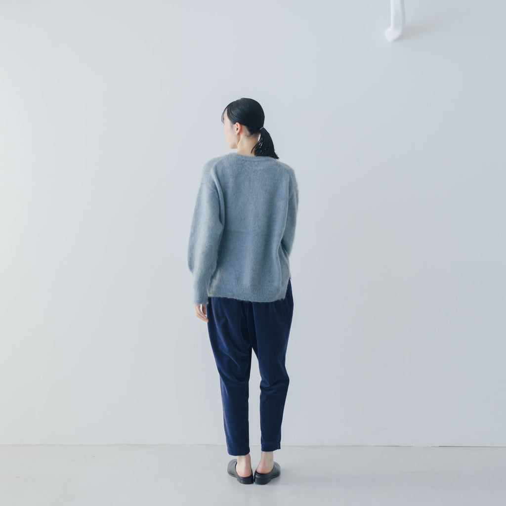 comm. arch. ハンドフレームド モヘアプルオーバー