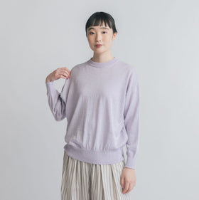 comm. arch. リネンシルク ハイガーゼ プルオーバー