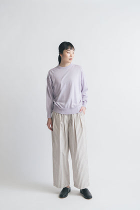 comm. arch. リネンシルク ハイガーゼ プルオーバー