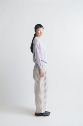 comm. arch. リネンシルク ハイガーゼ プルオーバー