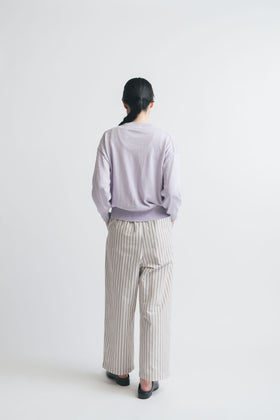 comm. arch. リネンシルク ハイガーゼ プルオーバー