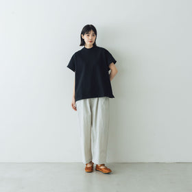 comm. arch. エアースピンド コットン モック ショートスリーブTシャツ