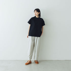 comm. arch. エアースピンド コットン モック ショートスリーブTシャツ