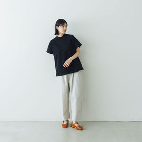 comm. arch. エアースピンド コットン モック ショートスリーブTシャツ