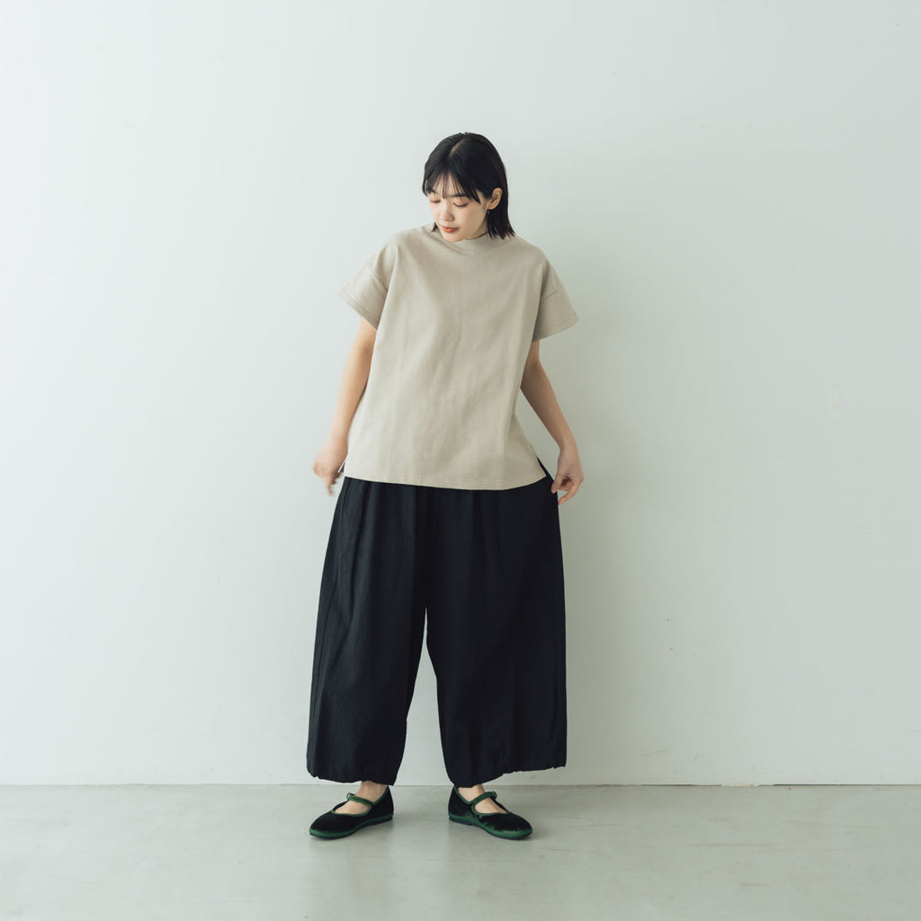 comm. arch. エアースピンド コットン モック ショートスリーブTシャツ