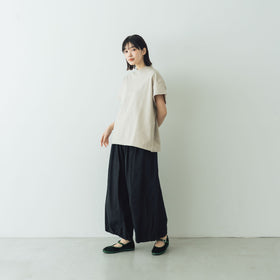 comm. arch. エアースピンド コットン モック ショートスリーブTシャツ