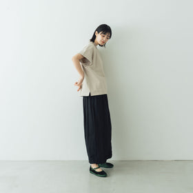 comm. arch. エアースピンド コットン モック ショートスリーブTシャツ