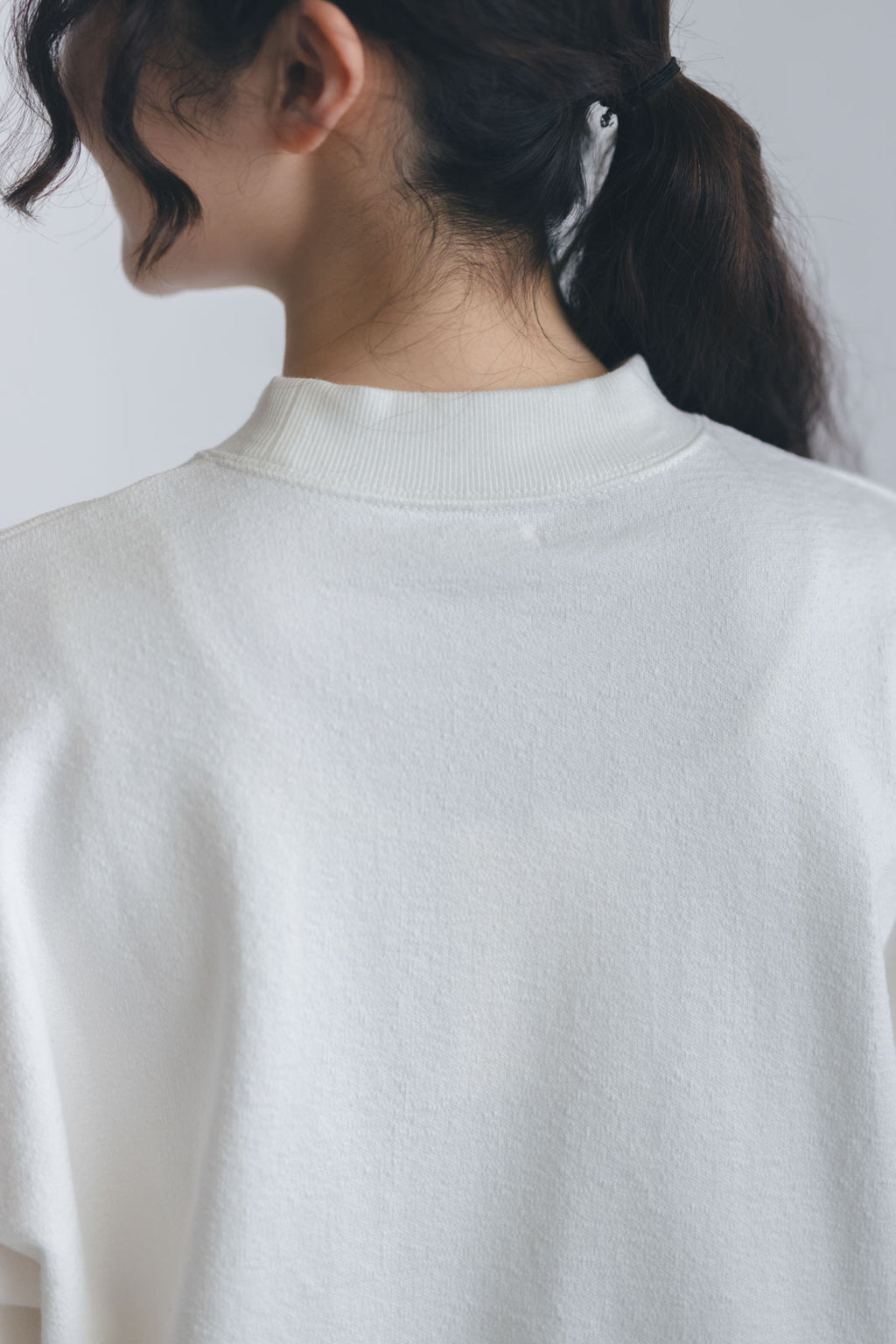 comm. arch. エアースピンド コットン モック ショートスリーブTシャツ