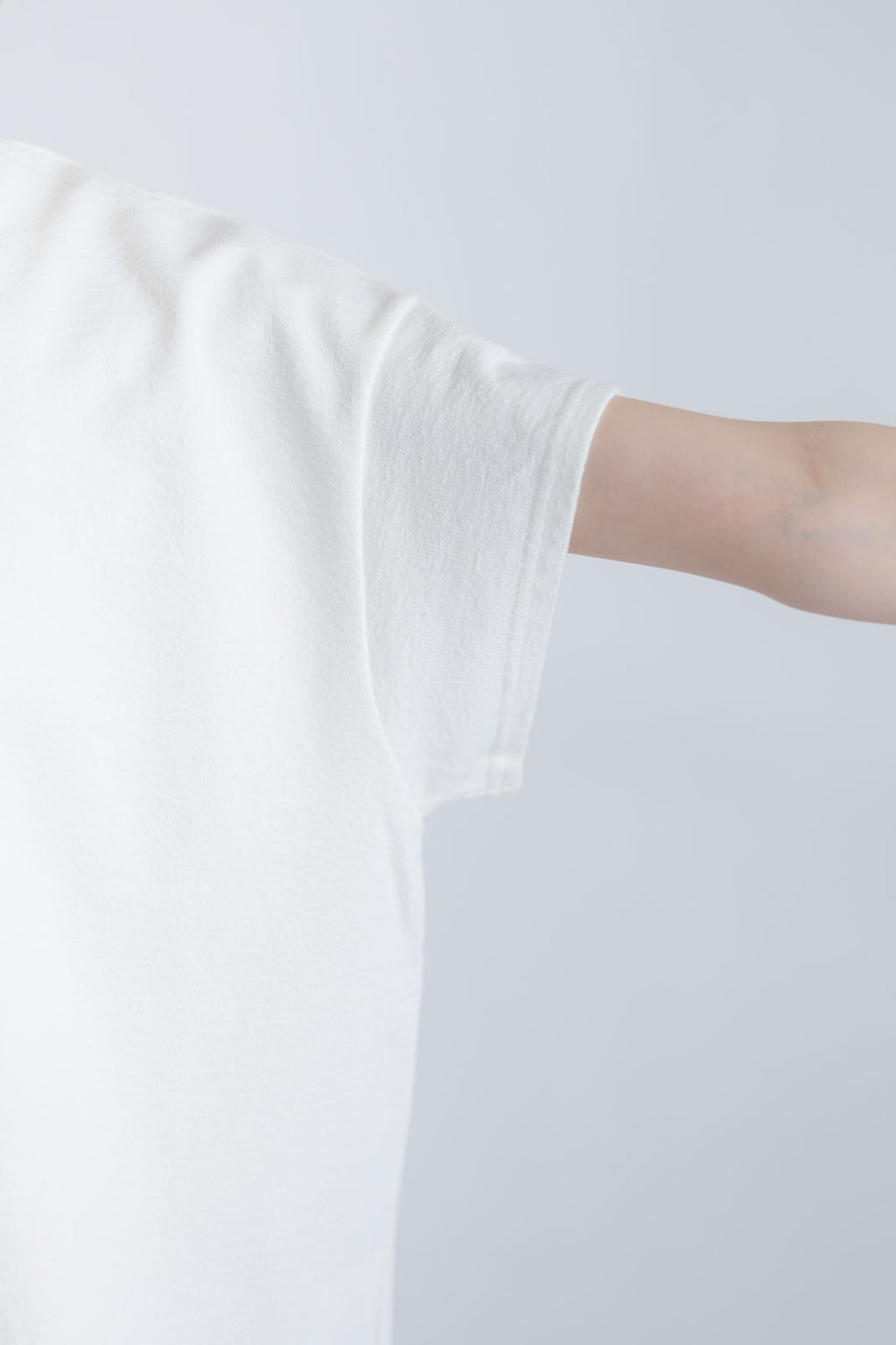 comm. arch. エアースピンド コットン モック ショートスリーブTシャツ