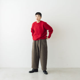 comm. arch. ハンドフレームド モヘア プルオーバー