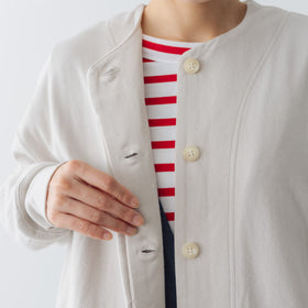 comm. arch. オーガニック ダブルフェイスブルゾン