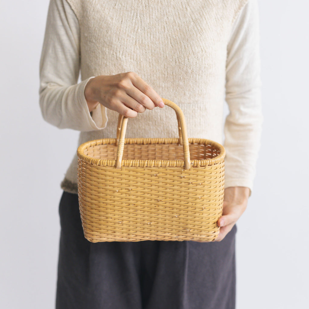 児玉美重 ござ目バッグ