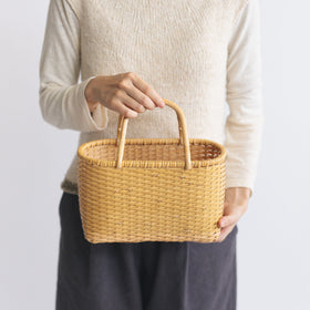 児玉美重 ござ目バッグ