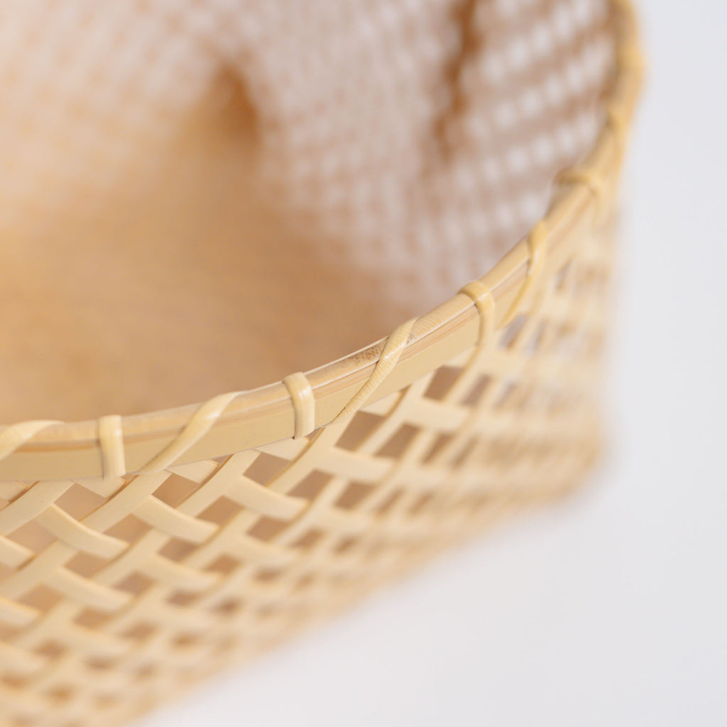 児玉美重 よつめ手付かご