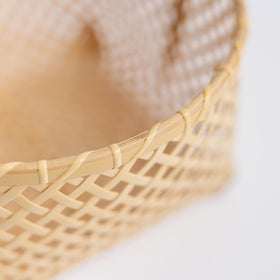 児玉美重 よつめ手付かご