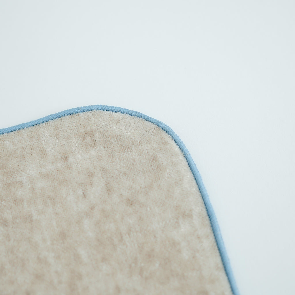 atelier Une place ベルベットリネンハンカチ