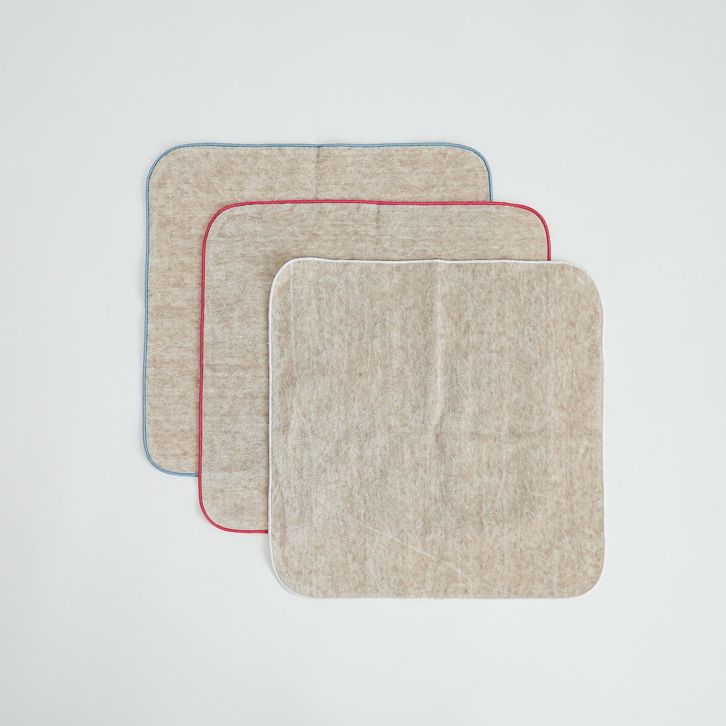 atelier Une place ベルベットリネンハンカチ