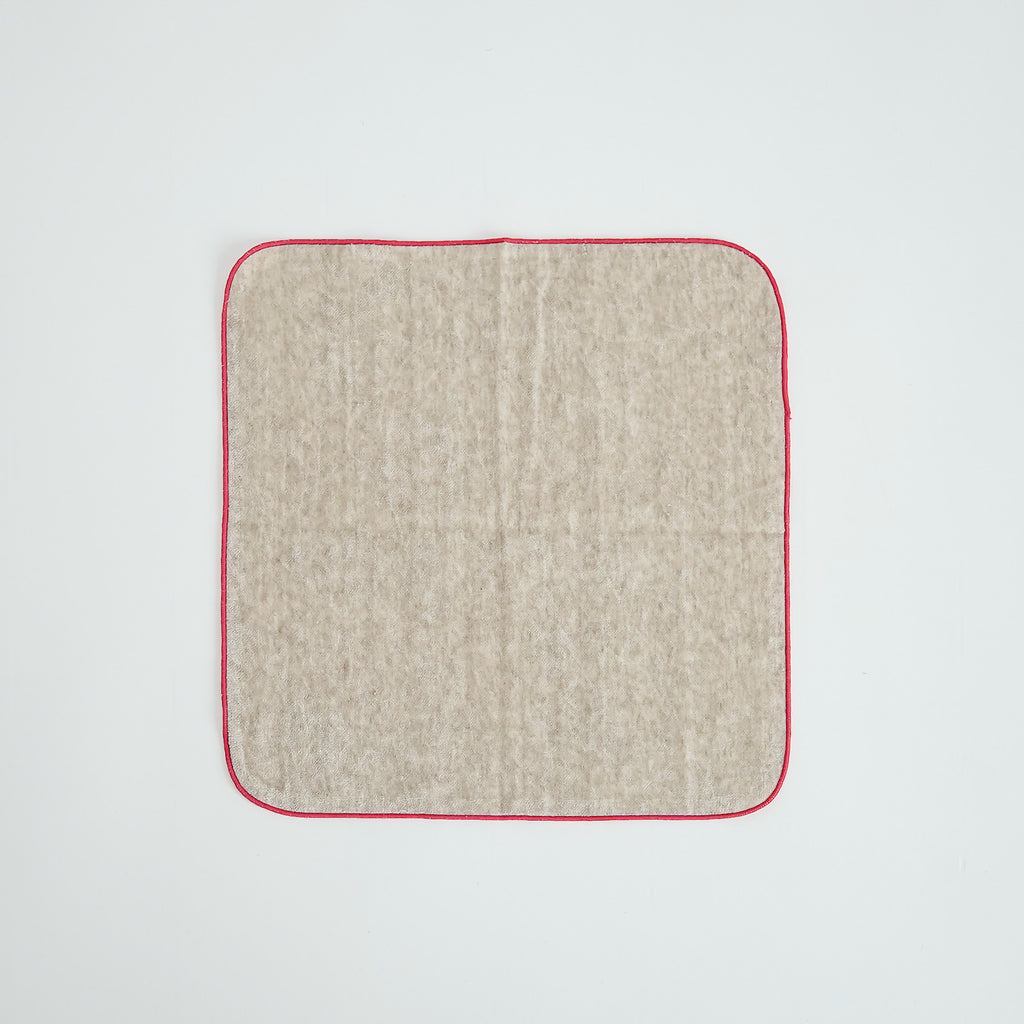 atelier Une place ベルベットリネンハンカチ