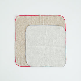 atelier Une place ベルベットリネンハンカチ