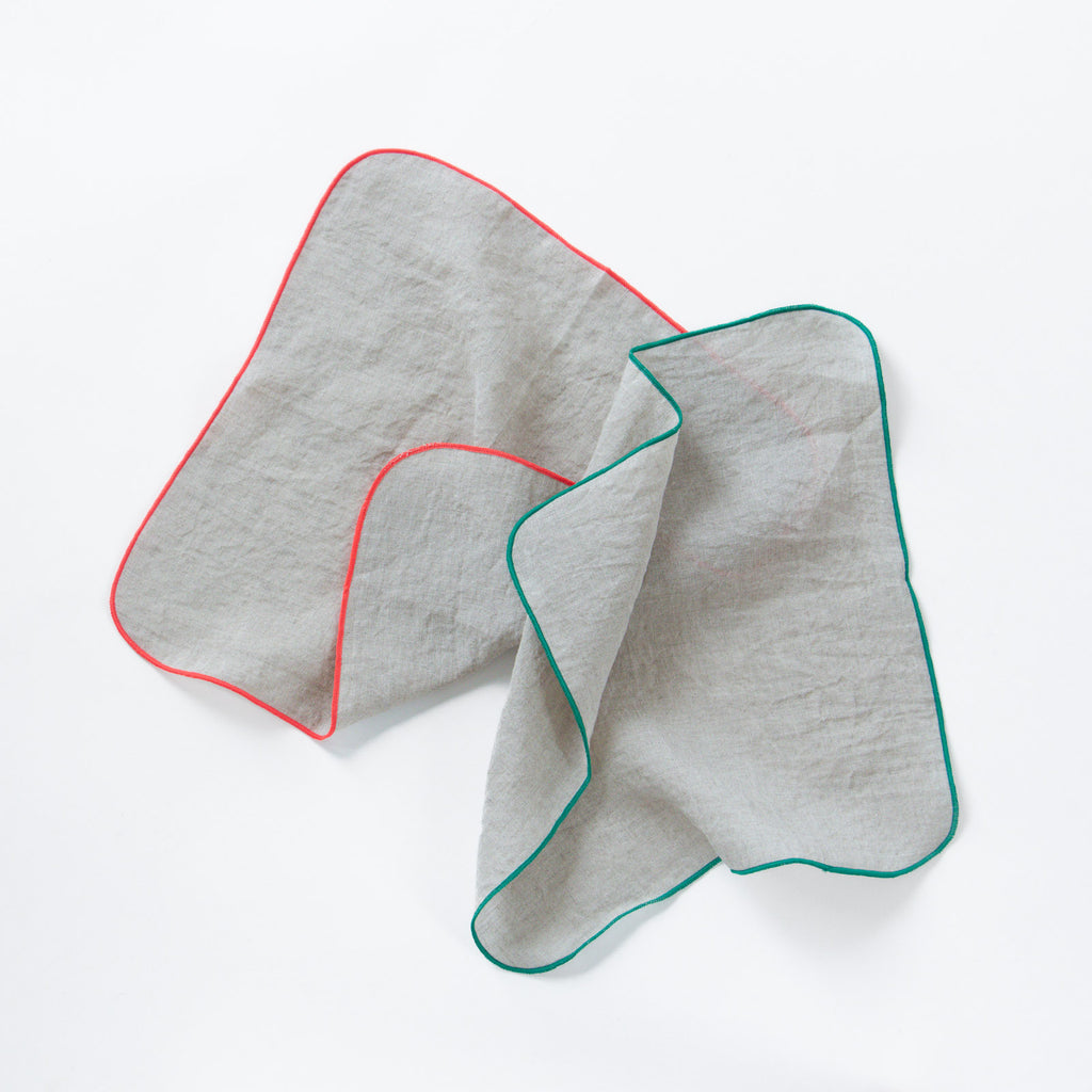 atelier Une place 60リネンハンカチ(ナチュラル)