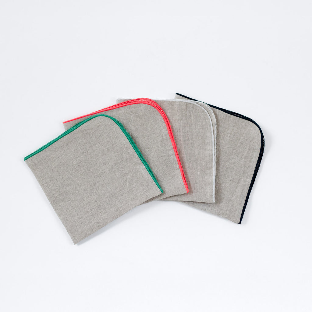 atelier Une place 60リネンハンカチ(ナチュラル)