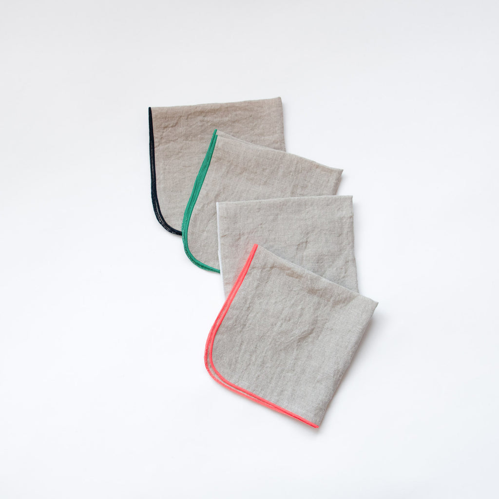 atelier Une place 60リネンハンカチ(ナチュラル)