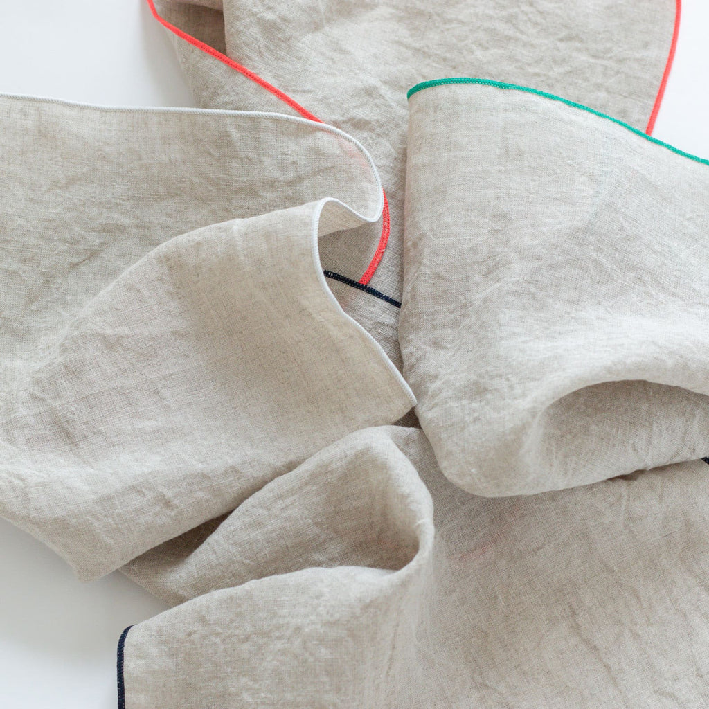 atelier Une place 60リネンハンカチ(ナチュラル)