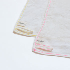 〈くらすこと別注〉atelier Une place  60リネンクロス M