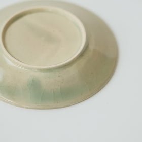 郡司製陶所 型打ち4寸皿 とり