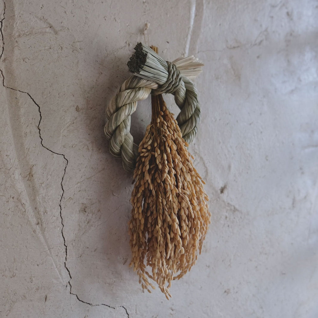 青木奈々絵 しめ飾り 豊