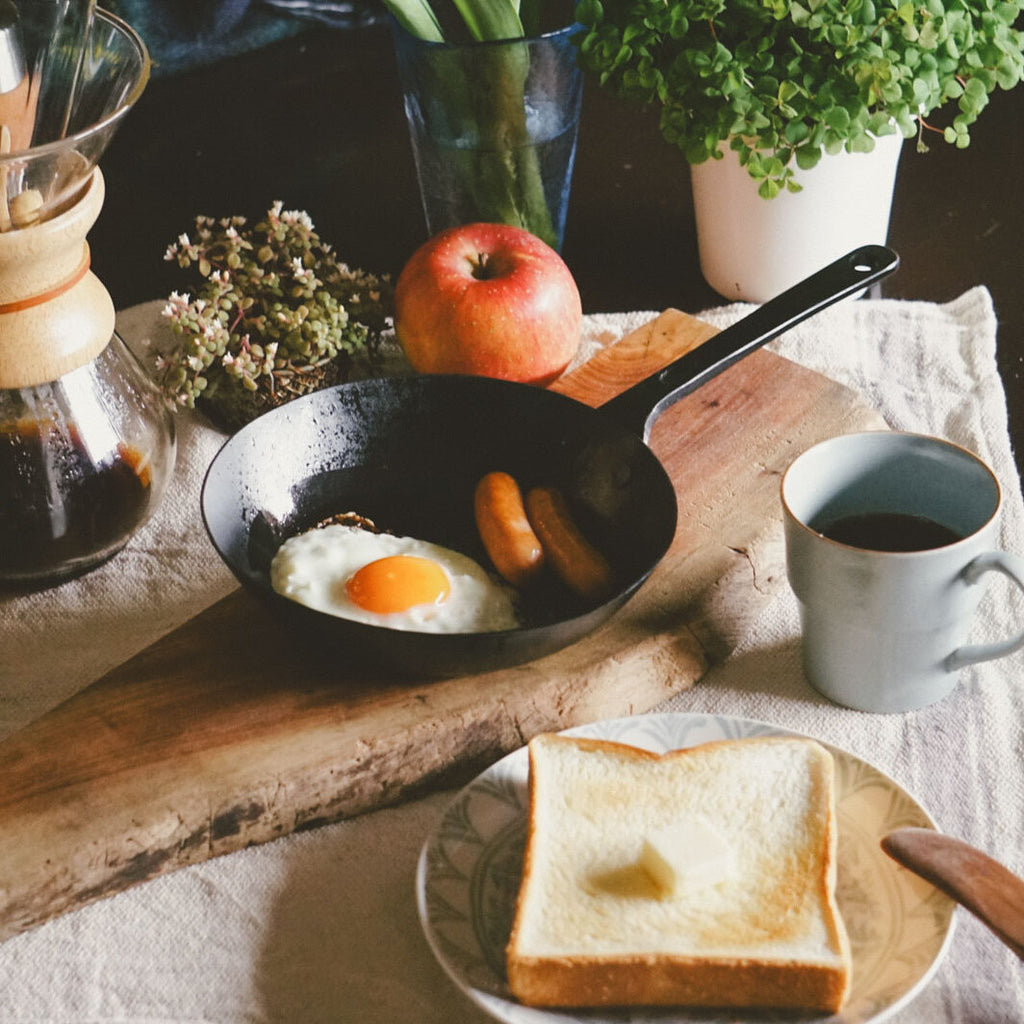 野鍛冶やまご ちょっと深めの鉄フライパン