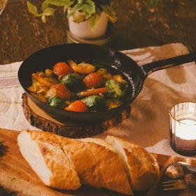 野鍛冶やまご ちょっと深めの鉄フライパン