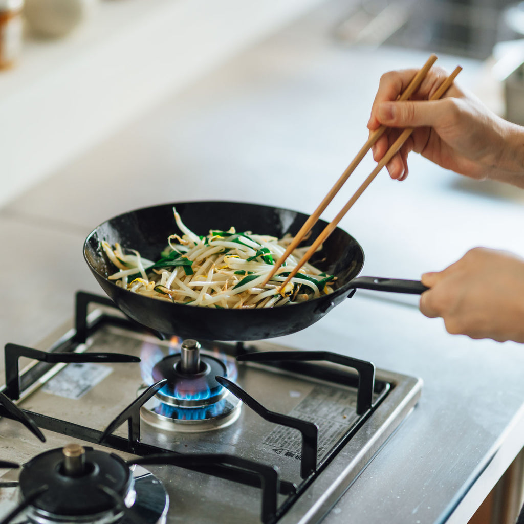 野鍛冶やまご ちょっと深めの鉄フライパン