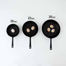 野鍛冶やまご ちょっと深めの鉄フライパン