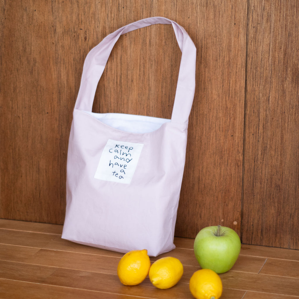 くらすこと × pot and tea 肩掛けワンハンドルトート