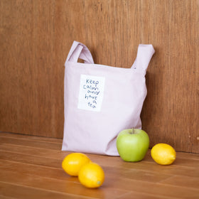 くらすこと × pot and tea 肩掛けワンハンドルトート