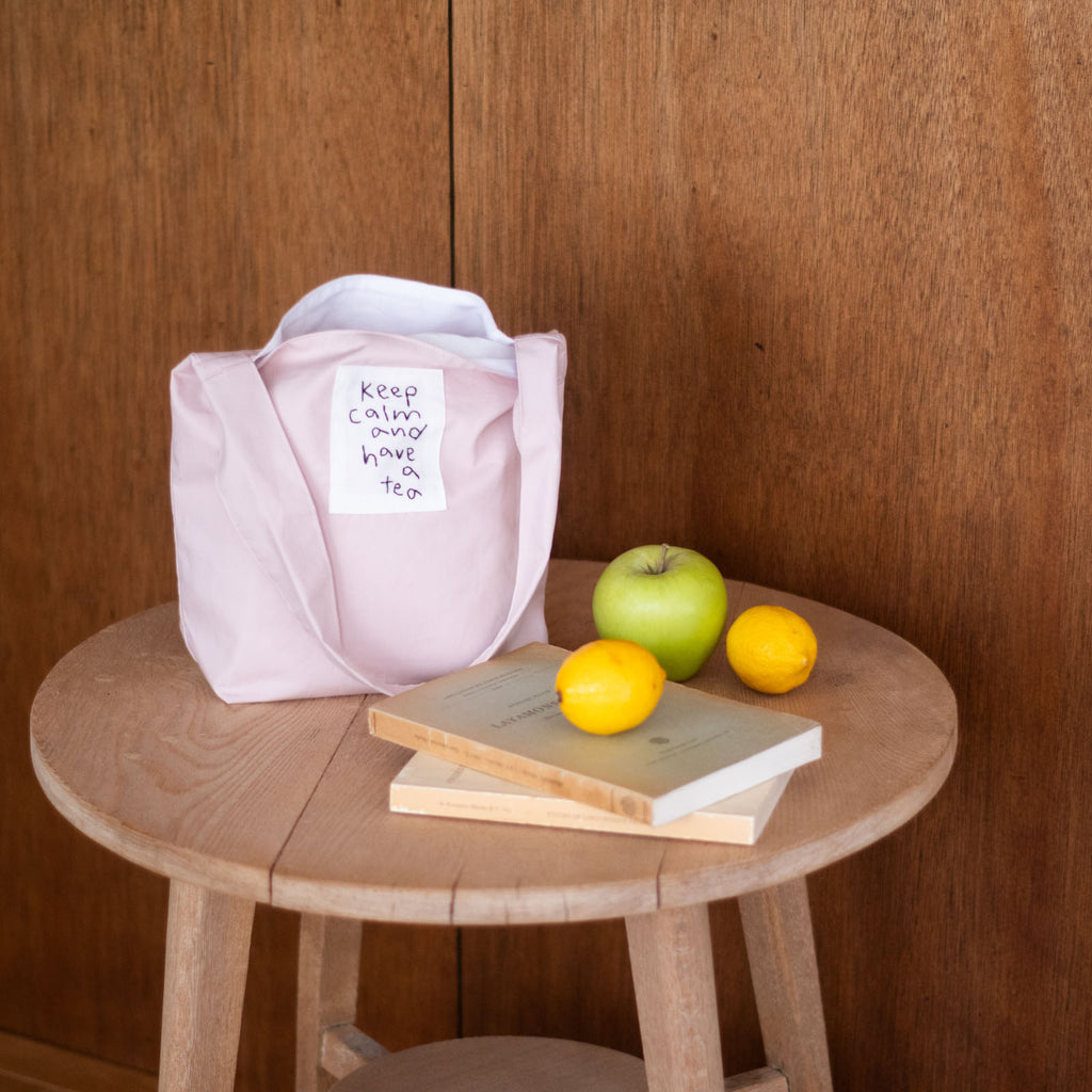 くらすこと × pot and tea 肩掛けワンハンドルトート