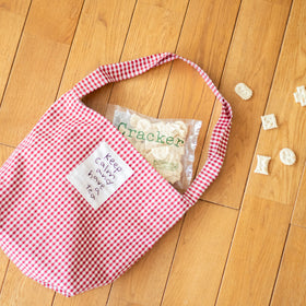 くらすこと × pot and tea 肩掛けワンハンドルトート