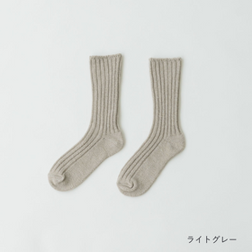 くらすこと 365日のコットンシルクソックス