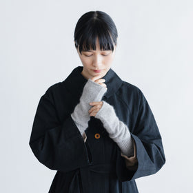 くらすこと アンゴラウールのアームウォーマー