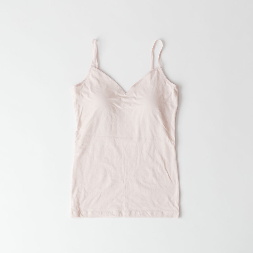 くらすこと オーガニックコットン 寄りそいブラキャミソール