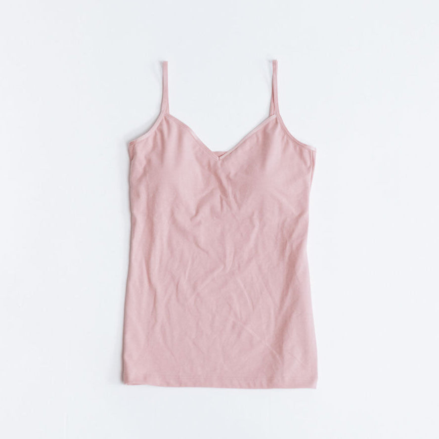 くらすこと オーガニックコットン 寄りそいブラキャミソール