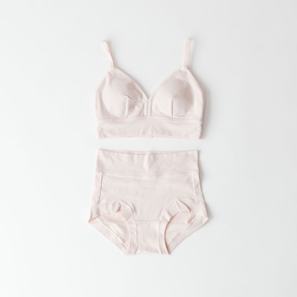 くらすこと オーガニックコットン 寄りそいブラ