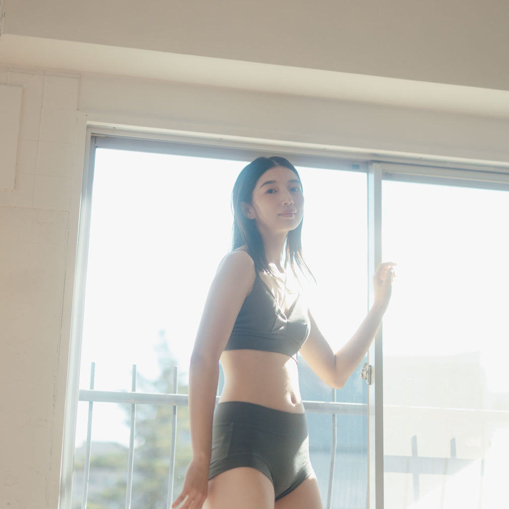 くらすこと オーガニックコットン 寄りそいブラ