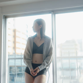 くらすこと オーガニックコットン 寄りそいブラ